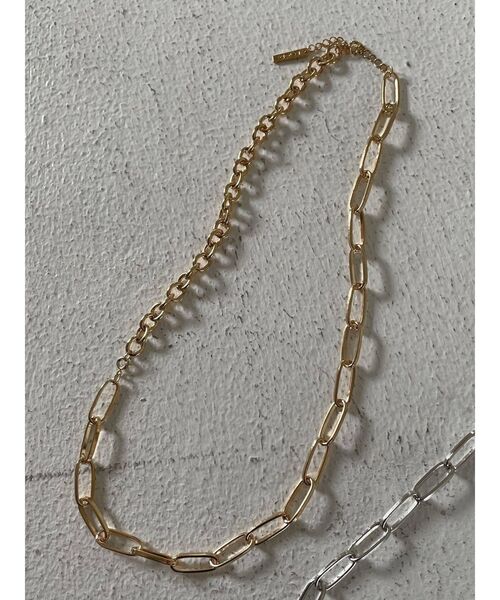 EMODA(エモダ)の「2WAYチェーンネックレス(ネックレス・レディース・ゴールド/シルバー・FREE)」の9枚目の写真