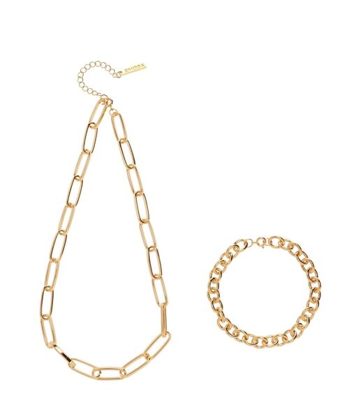 EMODA(エモダ)の「2WAYチェーンネックレス(ネックレス・レディース・ゴールド/シルバー・FREE)」の4枚目の写真