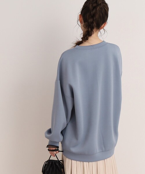 Cutie Blonde（キューティーブロンド）の「◆オーバーサイズプリントプルオーバー（スウェット・レディース・ブラック/サックスブルー/ナチュラル・00）」の13枚目の写真