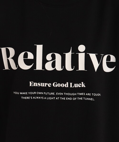 Cutie Blonde（キューティーブロンド）の「◆オーバーサイズプリントプルオーバー（スウェット・レディース・ブラック/サックスブルー/ナチュラル・00）」の17枚目の写真