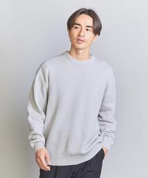 BEAUTY&YOUTH UNITED ARROWS | ボールド ピケ バルーン クルーネック ニット(ニット/セーター)