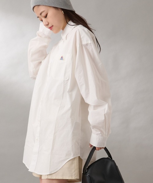 GEVACO（ゲバコ）の「【GEVACO/ゲバコ】シャンブレーダディーシャツ長袖（シャツ/ブラウス・レディース・ブラック/ブルー/ホワイト・SMALL/MEDIUM）」の19枚目の写真