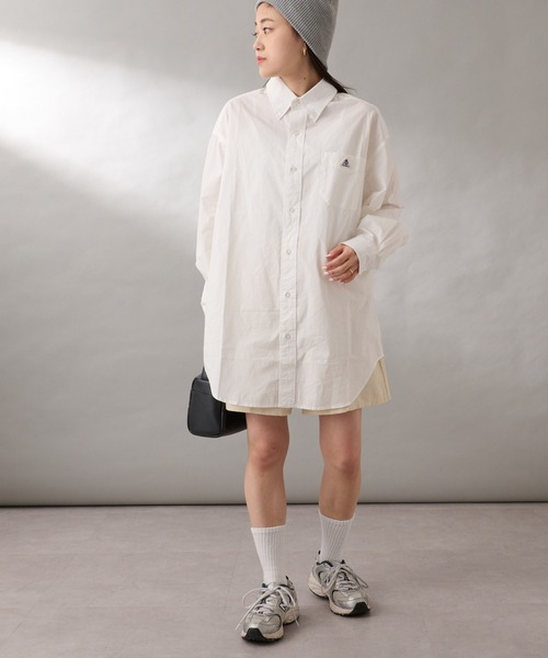 GEVACO（ゲバコ）の「【GEVACO/ゲバコ】シャンブレーダディーシャツ長袖（シャツ/ブラウス・レディース・ブラック/ブルー/ホワイト・SMALL/MEDIUM）」の22枚目の写真