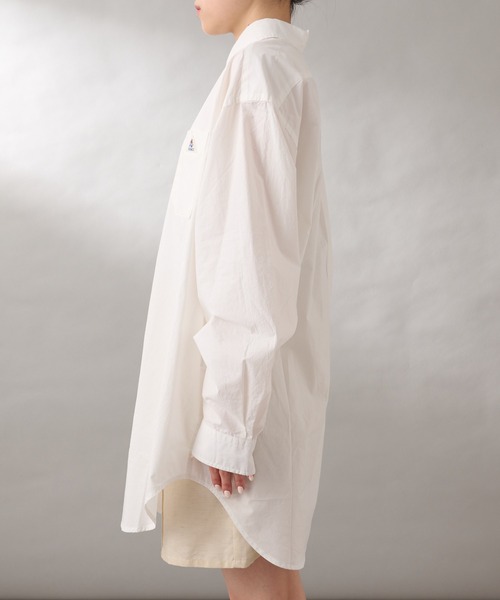 GEVACO（ゲバコ）の「【GEVACO/ゲバコ】シャンブレーダディーシャツ長袖（シャツ/ブラウス・レディース・ブラック/ブルー/ホワイト・SMALL/MEDIUM）」の13枚目の写真