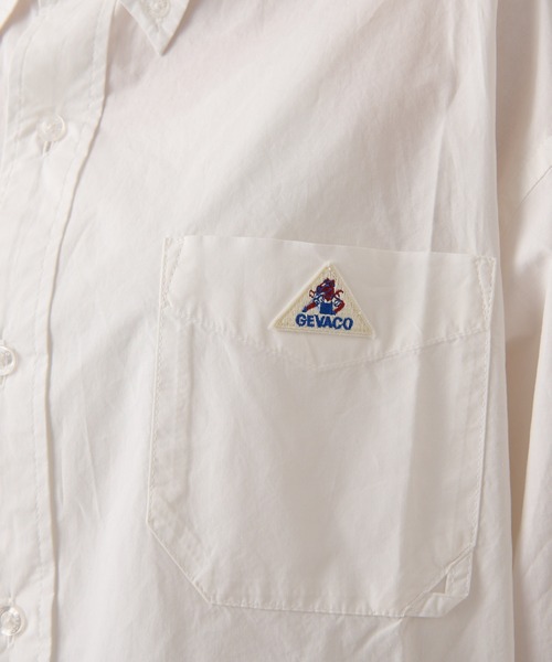 GEVACO（ゲバコ）の「【GEVACO/ゲバコ】シャンブレーダディーシャツ長袖（シャツ/ブラウス・レディース・ブラック/ブルー/ホワイト・SMALL/MEDIUM）」の17枚目の写真