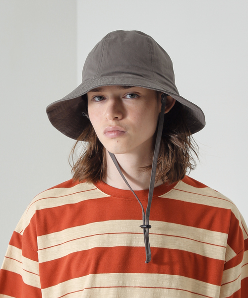 ABAHOUSE(アバハウス)の「【RUBEN/ルーベン】COTTON TULIP HAT / コットンチューリップハット(ハット・メンズ・ブラック/グレー/ベージュ/アイボリー・フリー)」の7枚目の写真