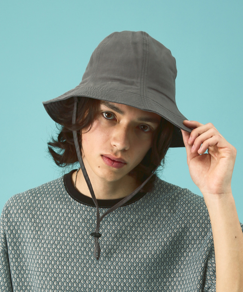 ABAHOUSE(アバハウス)の「【RUBEN/ルーベン】COTTON TULIP HAT / コットンチューリップハット(ハット・メンズ・ブラック/グレー/ベージュ/アイボリー・フリー)」の22枚目の写真