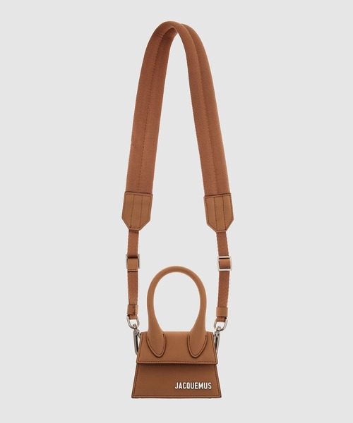 JACQUEMUS(ジャックムス)の「LE CHIQUITO HOM LE CHIQUITO HOMME(ハンドバッグ・レディース・ブラウン/ネイビー・OS)」の1枚目の写真