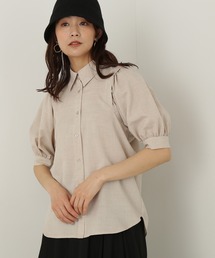 N.（N. Natural Beauty Basic） | ◆ポプリンボリュームスリーブブラウス(シャツ/ブラウス)