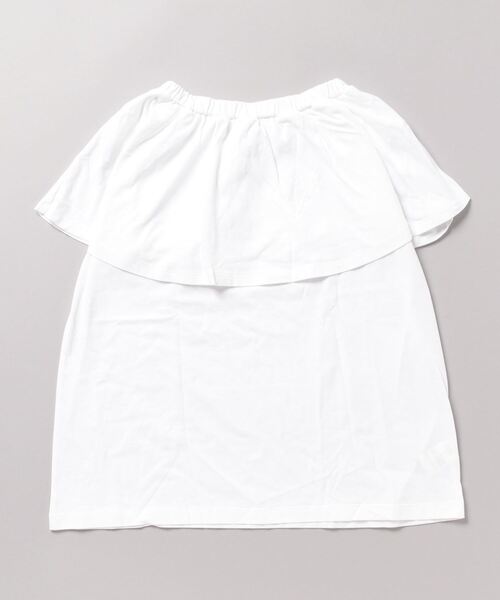 MANASTASH（マナスタッシュ）の「MANASTASH/マナスタッシュ　天竺衿ノースリーブ（タンクトップ・レディース・ホワイト/ブラック・F）」の2枚目の写真