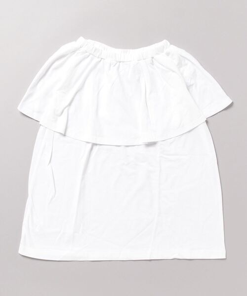 MANASTASH（マナスタッシュ）の「MANASTASH/マナスタッシュ　天竺衿ノースリーブ（タンクトップ・レディース・ホワイト/ブラック・F）」の3枚目の写真