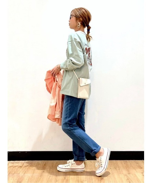 BACK NUMBER（バックナンバー）の「【BACK NUMBER】刺繍ロングスリーブＴシャツ（Tシャツ/カットソー・メンズ・ホワイト/ダークグレー/ブラック/ケリーグリーン・XL/M/L）」の9枚目の写真