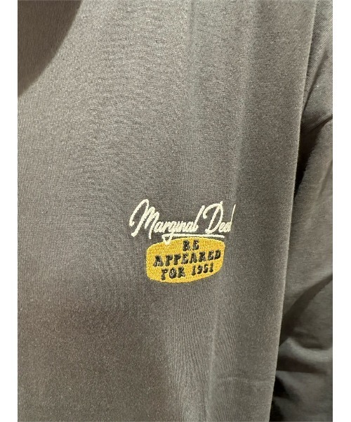 BACK NUMBER（バックナンバー）の「【BACK NUMBER】刺繍ロングスリーブＴシャツ（Tシャツ/カットソー・メンズ・ホワイト/ダークグレー/ブラック/ケリーグリーン・XL/M/L）」の11枚目の写真