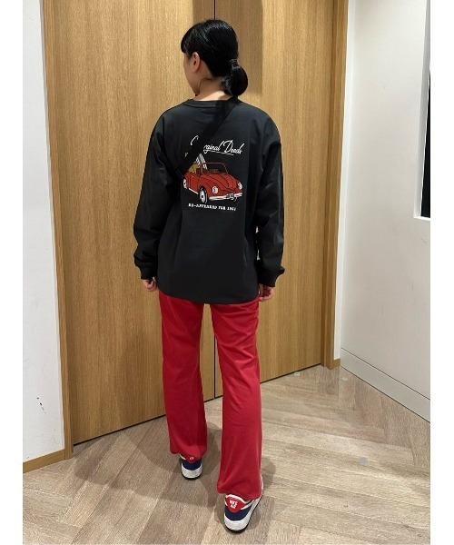 BACK NUMBER（バックナンバー）の「【BACK NUMBER】刺繍ロングスリーブＴシャツ（Tシャツ/カットソー・メンズ・ホワイト/ダークグレー/ブラック/ケリーグリーン・XL/M/L）」の13枚目の写真