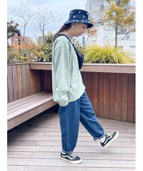 BACK NUMBER（バックナンバー）の「【BACK NUMBER】刺繍ロングスリーブＴシャツ（Tシャツ/カットソー・メンズ・ホワイト/ダークグレー/ブラック/ケリーグリーン・XL/M/L）」の7枚目の写真