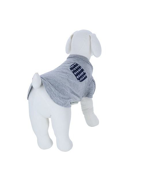 LAURA ASHLEY（ローラアシュレイ）の「LAURA ASHLEY/ドッグシャツ小型犬サイズ（ペットウェア・レディース・ホワイト/グレー/ライトグリーン/ネイビー/ピンク/パープル・3L/2XS/M/2L/S/2M/L/XS）」の8枚目の写真