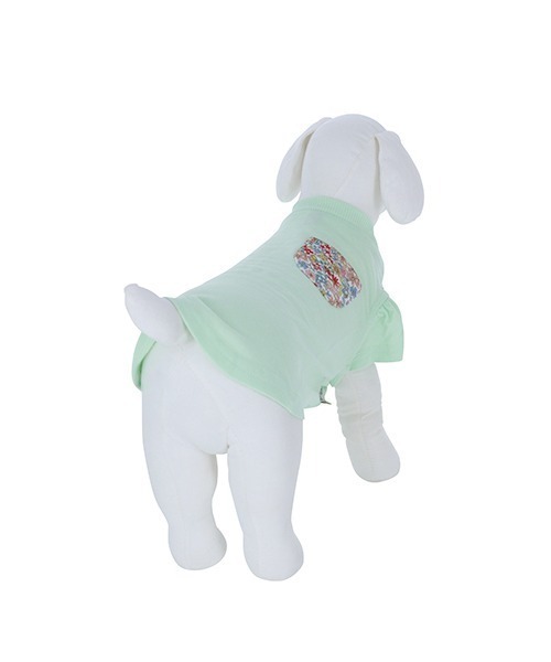LAURA ASHLEY（ローラアシュレイ）の「LAURA ASHLEY/ドッグシャツ小型犬サイズ（ペットウェア・レディース・ホワイト/グレー/ライトグリーン/ネイビー/ピンク/パープル・3L/2XS/M/2L/S/2M/L/XS）」の13枚目の写真