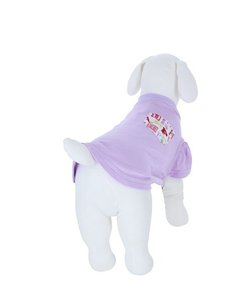 LAURA ASHLEY（ローラアシュレイ）の「LAURA ASHLEY/ドッグシャツ小型犬サイズ（ペットウェア・レディース・ホワイト/グレー/ライトグリーン/ネイビー/ピンク/パープル・3L/2XS/M/2L/S/2M/L/XS）」の22枚目の写真