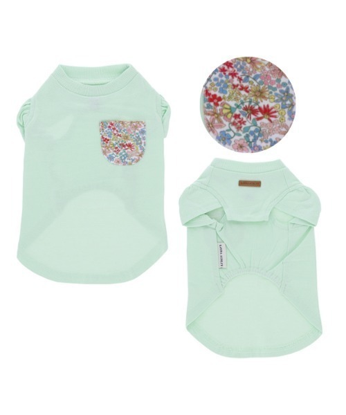 LAURA ASHLEY（ローラアシュレイ）の「LAURA ASHLEY/ドッグシャツ小型犬サイズ（ペットウェア・レディース・ホワイト/グレー/ライトグリーン/ネイビー/ピンク/パープル・3L/2XS/M/2L/S/2M/L/XS）」の17枚目の写真