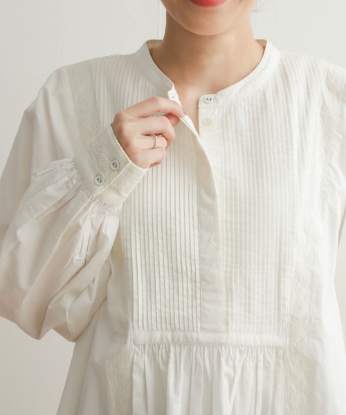 「URBAN RESEARCH DOORS」 長袖ブラウス MEDIUM ブラック レディース URBAN RESEARCH DOORS 「URBAN DOORS」 長袖ブラウス MEDIUM