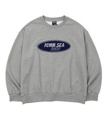 【IVE レイ トレカ入り商品】WIND AND SEA×FCMM Old School Wide Sweatshirt