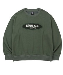 【IVE レイ トレカ入り商品】WIND AND SEA×FCMM Old School Wide Sweatshirt