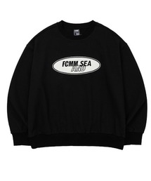 【IVE レイ トレカ入り商品】WIND AND SEA×FCMM Old School Wide Sweatshirt