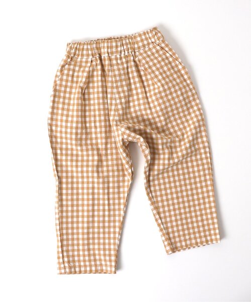 apres les cours(アプレレクール)の「ゆったりテーパードパンツ/7days Style pants_9分丈(その他パンツ・キッズ・グレー/チャコール/キャメル/ミント・110/130/90/100/120/80)」の4枚目の写真