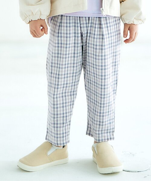 apres les cours(アプレレクール)の「ゆったりテーパードパンツ/7days Style pants_9分丈(その他パンツ・キッズ・グレー/チャコール/キャメル/ミント・110/130/90/100/120/80)」の1枚目の写真