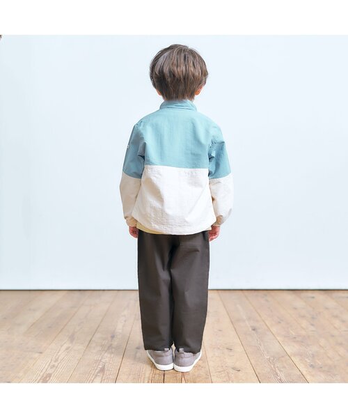 apres les cours(アプレレクール)の「ゆったりテーパードパンツ/7days Style pants_9分丈(その他パンツ・キッズ・グレー/チャコール/キャメル/ミント・110/130/90/100/120/80)」の6枚目の写真