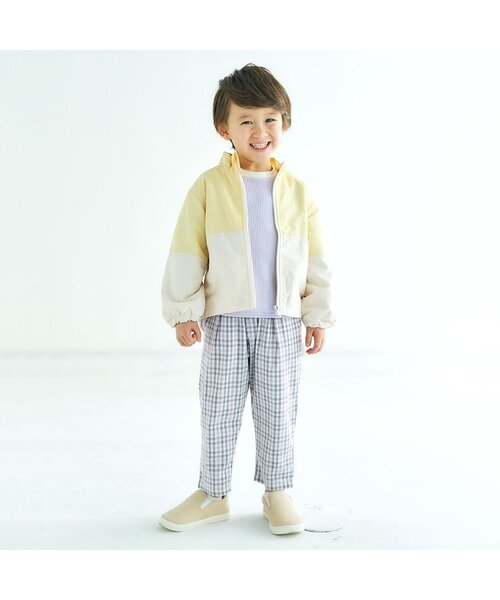 apres les cours(アプレレクール)の「ゆったりテーパードパンツ/7days Style pants_9分丈(その他パンツ・キッズ・グレー/チャコール/キャメル/ミント・110/130/90/100/120/80)」の7枚目の写真