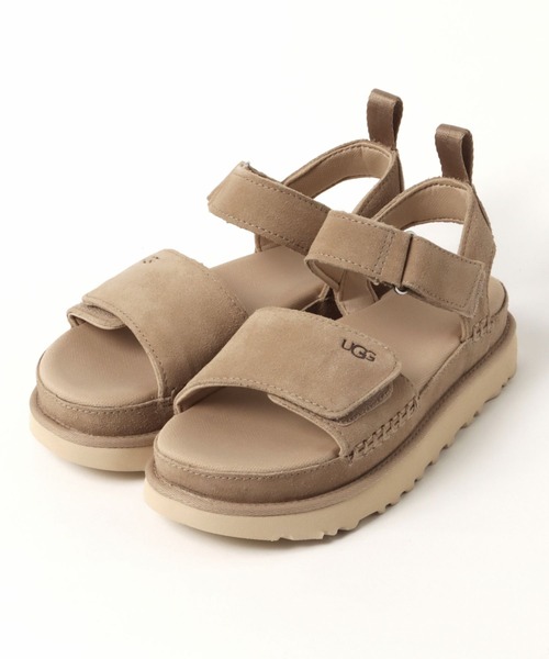 UGG Australia（アグオーストラリア）の「UGG / GDstarサンダル（サンダル・レディース・ベージュ/グレー・23.5cm/24.5cm/23cm）」の2枚目の写真