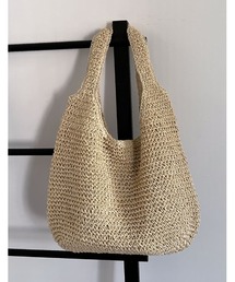 雑材ソフトラウンドトート