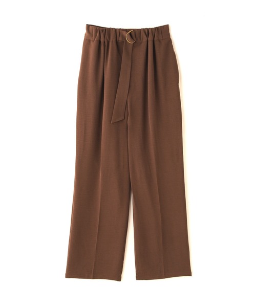 FREE'S MART（フリーズマート）の「【Sシリーズ対応】◆フロントベルトリラックスストレートパンツ（その他パンツ・レディース・ベージュ/ブラウン/グリーン・SMALL/MEDIUM/X-SMALL）」の2枚目の写真