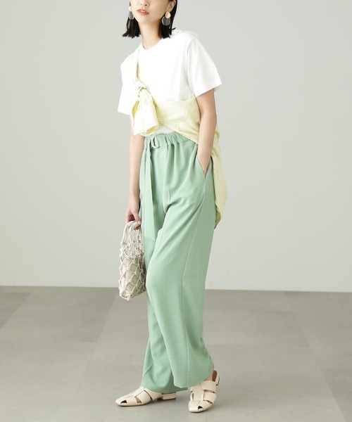 FREE'S MART（フリーズマート）の「【Sシリーズ対応】◆フロントベルトリラックスストレートパンツ（その他パンツ・レディース・ベージュ/ブラウン/グリーン・SMALL/MEDIUM/X-SMALL）」の11枚目の写真