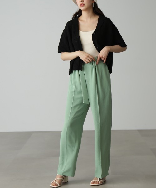 FREE'S MART（フリーズマート）の「【Sシリーズ対応】◆フロントベルトリラックスストレートパンツ（その他パンツ・レディース・ベージュ/ブラウン/グリーン・SMALL/MEDIUM/X-SMALL）」の20枚目の写真