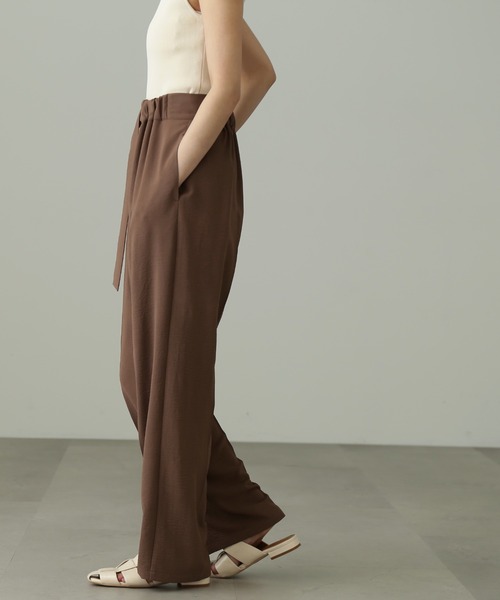 FREE'S MART（フリーズマート）の「【Sシリーズ対応】◆フロントベルトリラックスストレートパンツ（その他パンツ・レディース・ベージュ/ブラウン/グリーン・SMALL/MEDIUM/X-SMALL）」の21枚目の写真