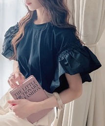 袖切り替えTシャツ