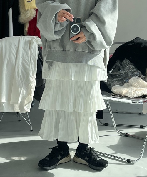 flamenco skirt / ウエストゴムフラメンコスカート（スカート