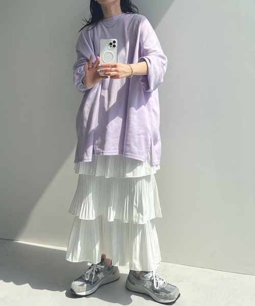 wee9s（ウィークス）の「flamenco skirt / ウエストゴムフラメンコスカート（スカート・レディース・ブラック・FREE）」の21枚目の写真