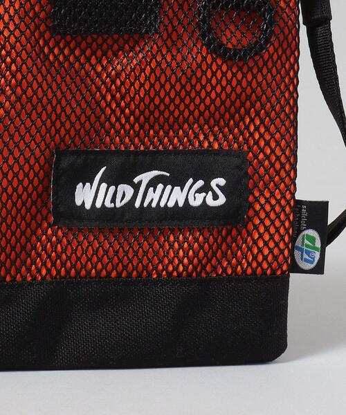 WILD THINGS(ワイルドシングス)の「【ユニセックスアイテム】WILDTHINGS/ワイルドシングス サコッシュ(ショルダーバッグ・メンズ・ブラック/ベージュ/ブルー/オレンジ・00)」の16枚目の写真