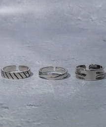 SBG（エスビー）の「SBG 3点セット メンズ フリーサイズリング（リング）」