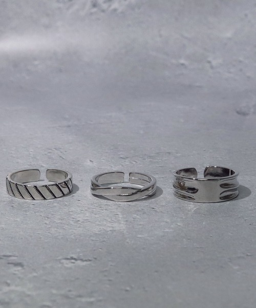 111＆169＆171【3点おまとめ/売約済み】フリーリング セール】SBG 3点セット フリーサイズリング（リング）｜SBG