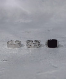 SBG | SBG 3点セット メンズ フリーサイズリング(リング)