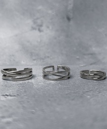SBG（エスビー）の「SBG 3点セット メンズ フリーサイズリング（リング）」