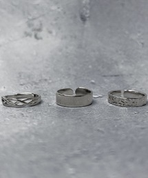 SBG（エスビー）の「SBG 3点セット メンズ フリーサイズリング（リング）」