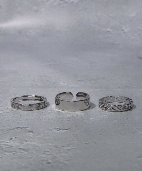 セール】SBG 3点セット フリーサイズリング（リング）｜SBG
