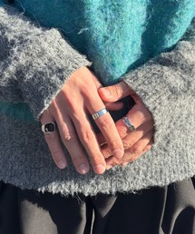 SBG（エスビー）の「SBG 3点セット メンズ フリーサイズリング（リング）」