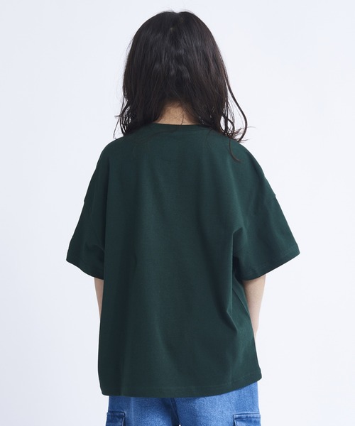 DC SHOES（ディーシーシューズ）の「23 KD ARCH LOGO SS/DCキッズカレッジロゴ半袖Tシャツ（Tシャツ/カットソー・キッズ・ホワイト/バーガンディー/ブラック/グリーン・160/140/120/150/130）」の10枚目の写真