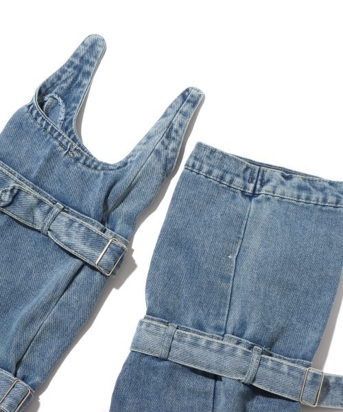 atmos pink（アトモスピンク）の「atmos pink デニムレッグウォーマー（レッグウォーマー・レディース・ブルー・FREE）」の5枚目の写真